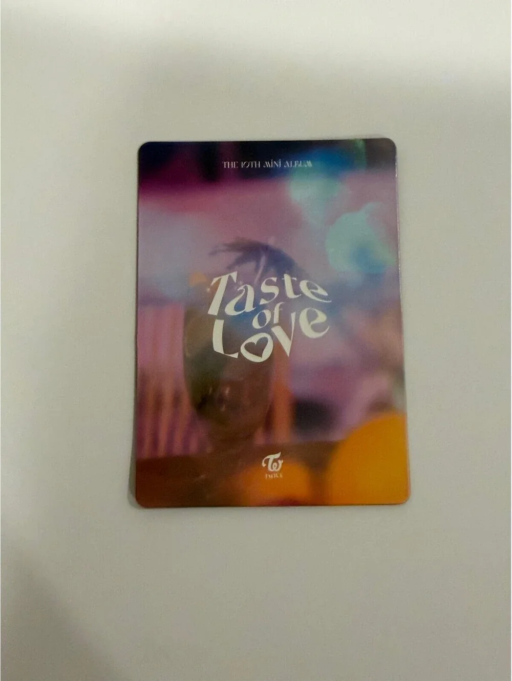 Twice Nayeon Taste OF LOVE Inclusion Lenticular Photocard